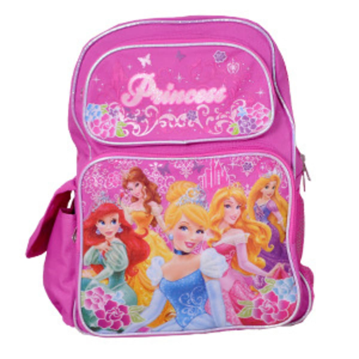 Pink princess hotsell backpack