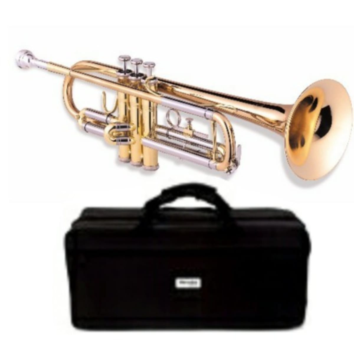 Yamaha Professional Trumpet with Accessories - Gold