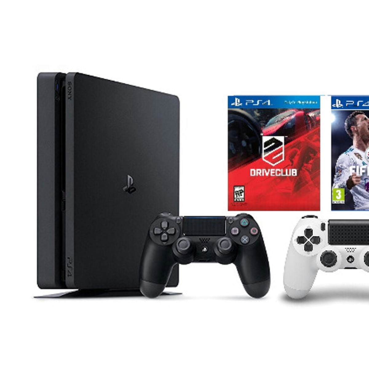 margen job Ritual Sony Ps4 Slim Console +Fifa 18 + Drive club + Extra Controller | Konga  Online Shopping