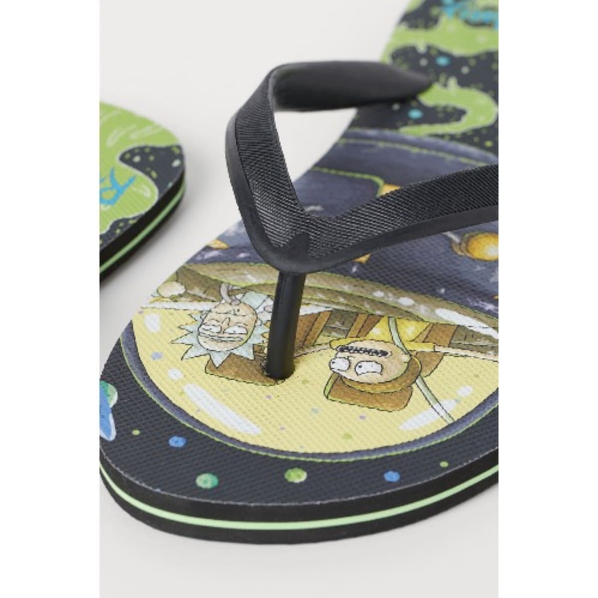 Rick and morty flip flops shop