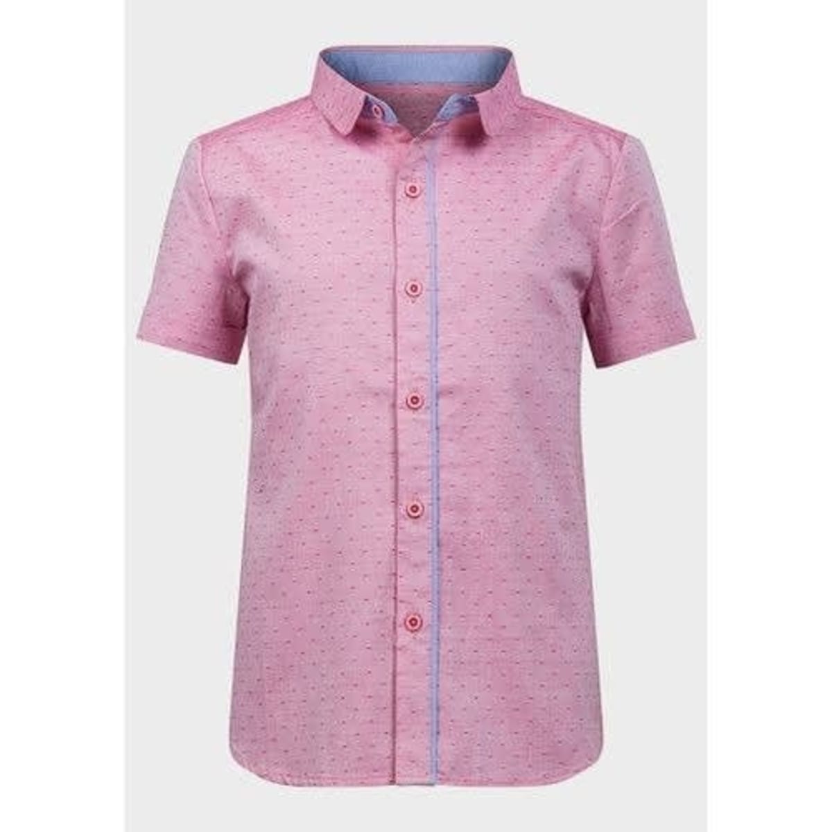 Boys pink short sleeve shirt store