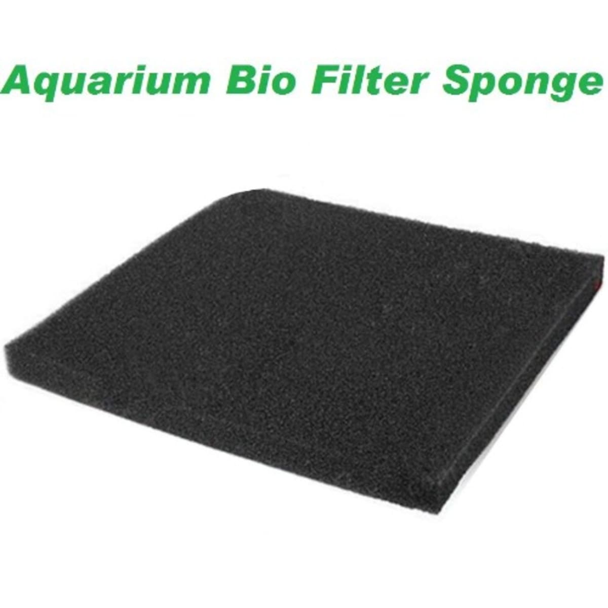 Aquarium Fish Tank Water Filter Cleaning Bio Sponge Foam Black