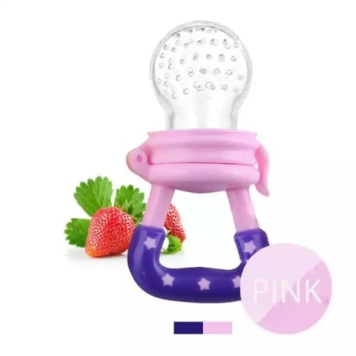 Pacifier that you can put sales fruit in