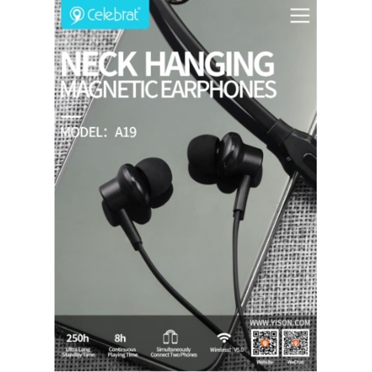 Celebrat wireless headset a19 discount