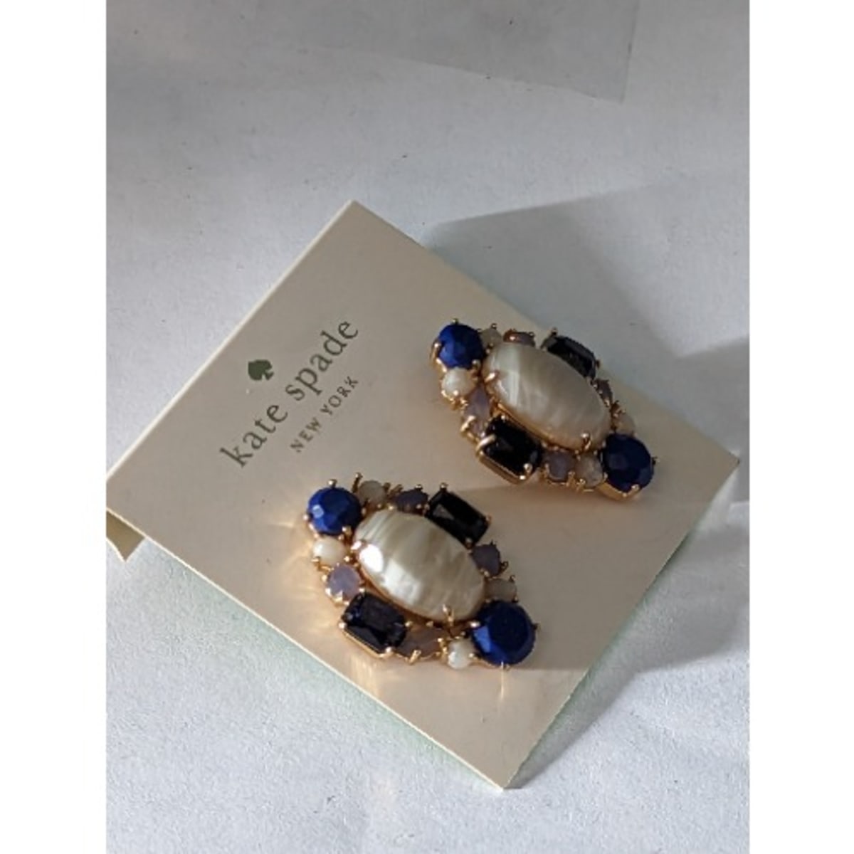 Kate spade cheap sapphire earrings