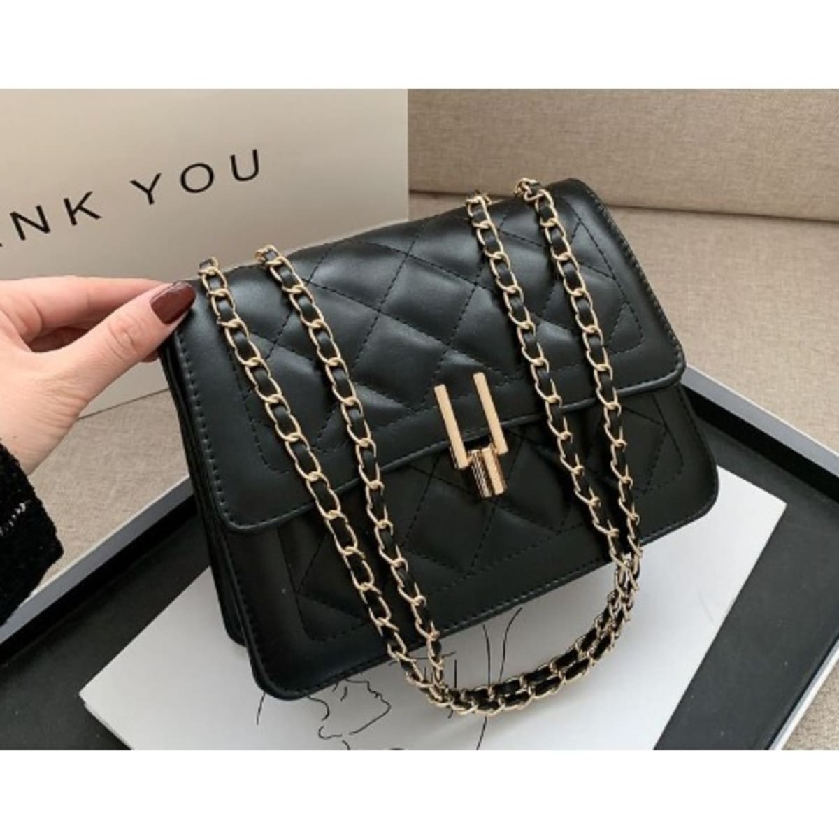 Ladies store black handbag