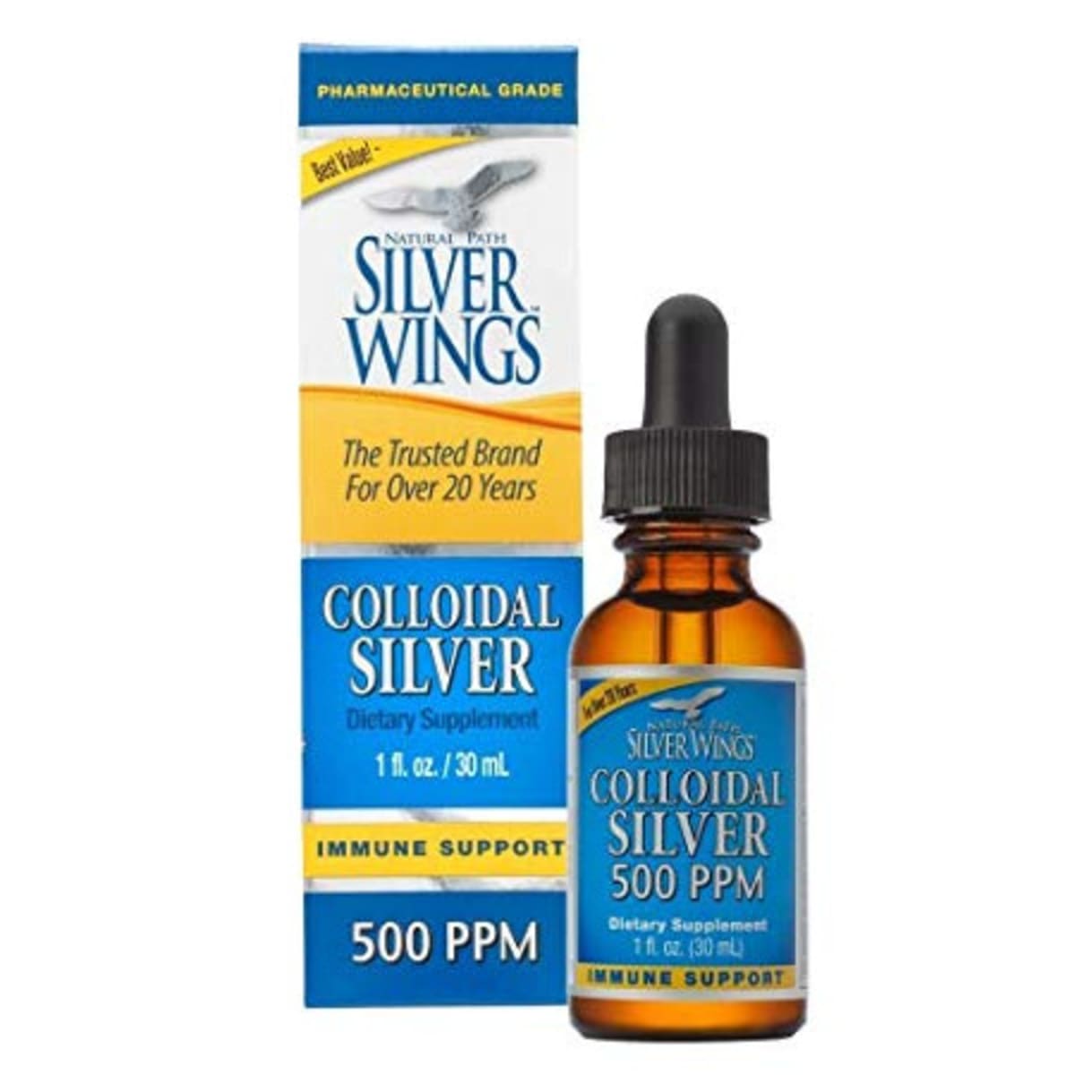 Pure Colloidal Silver Supplement for Immune System