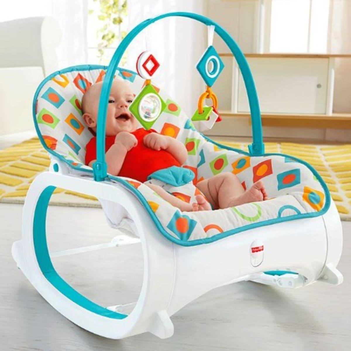 Fisher price shop baby rocking bed