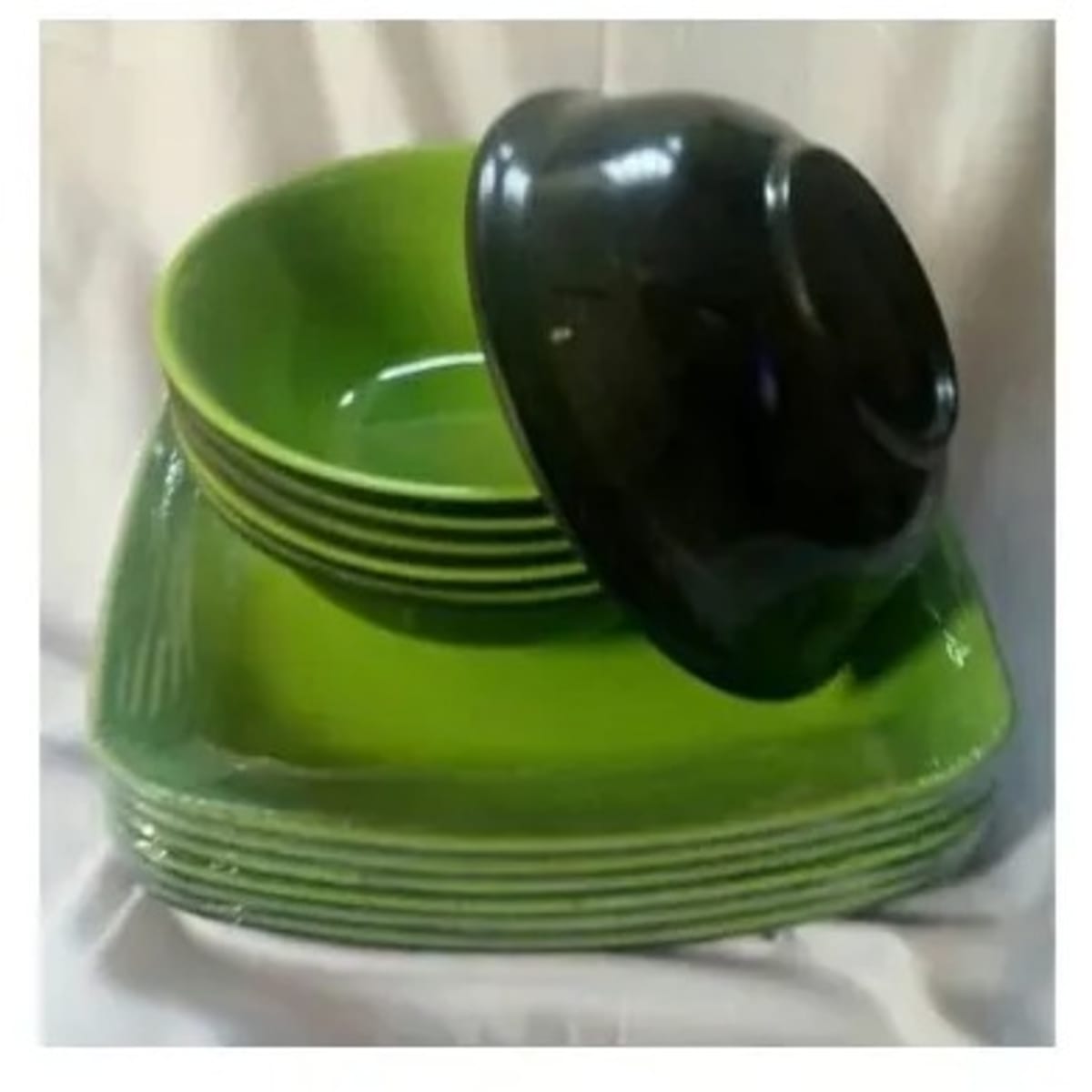Unbreakable best sale plate set