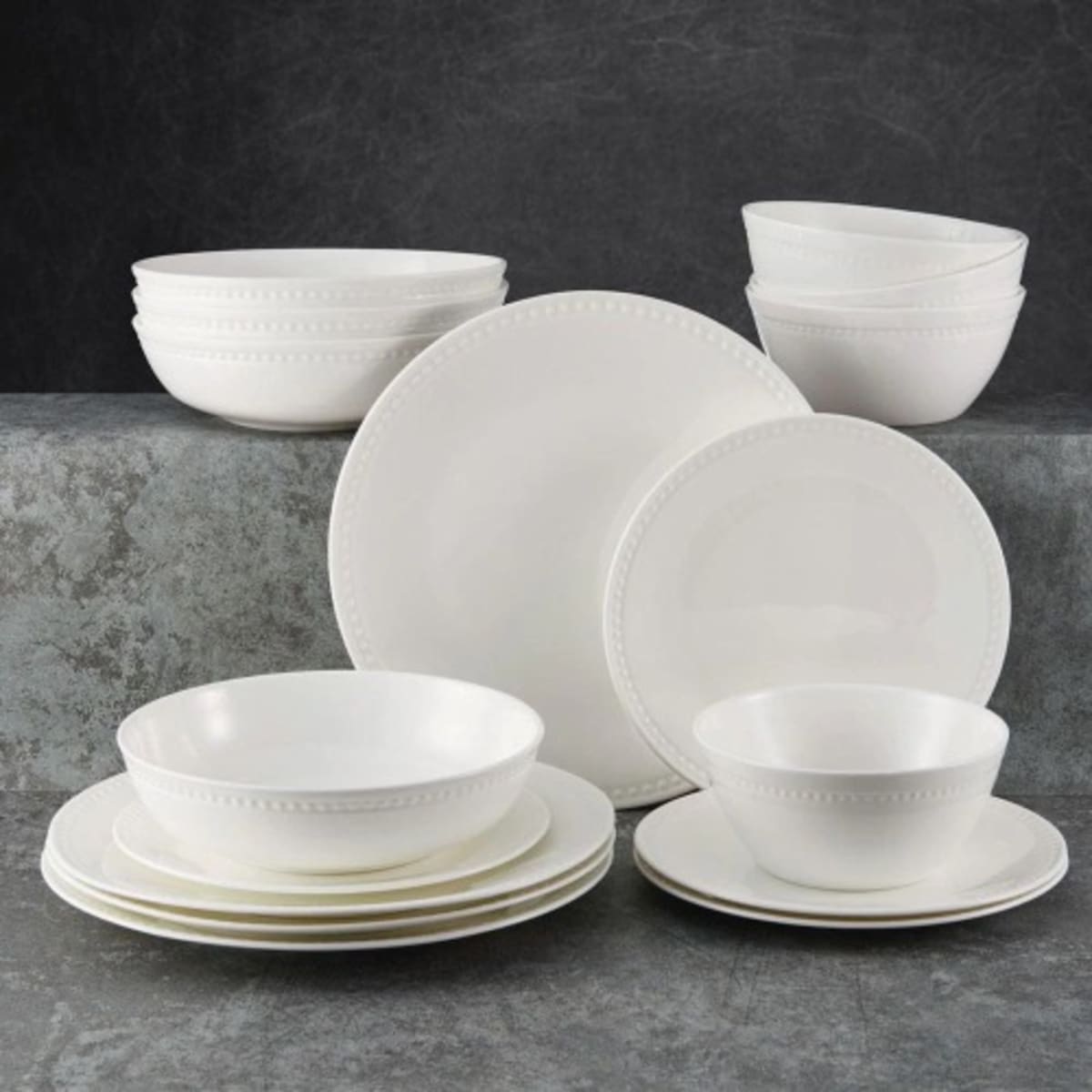 Mikasa Gingko Mikasa Loria 16 piece Bone China Dinnerware Set