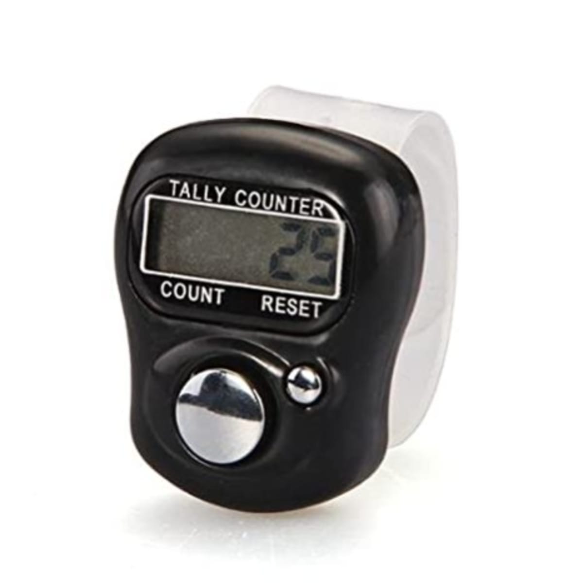 Digital Tasbeeh Finger Tally Counter With Rotating Beads