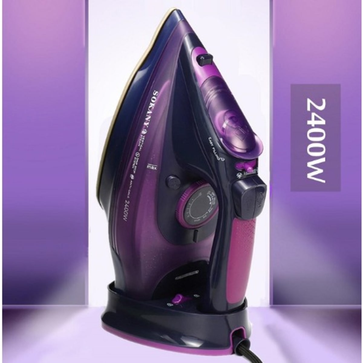 Sokany cordless hot sale steam iron