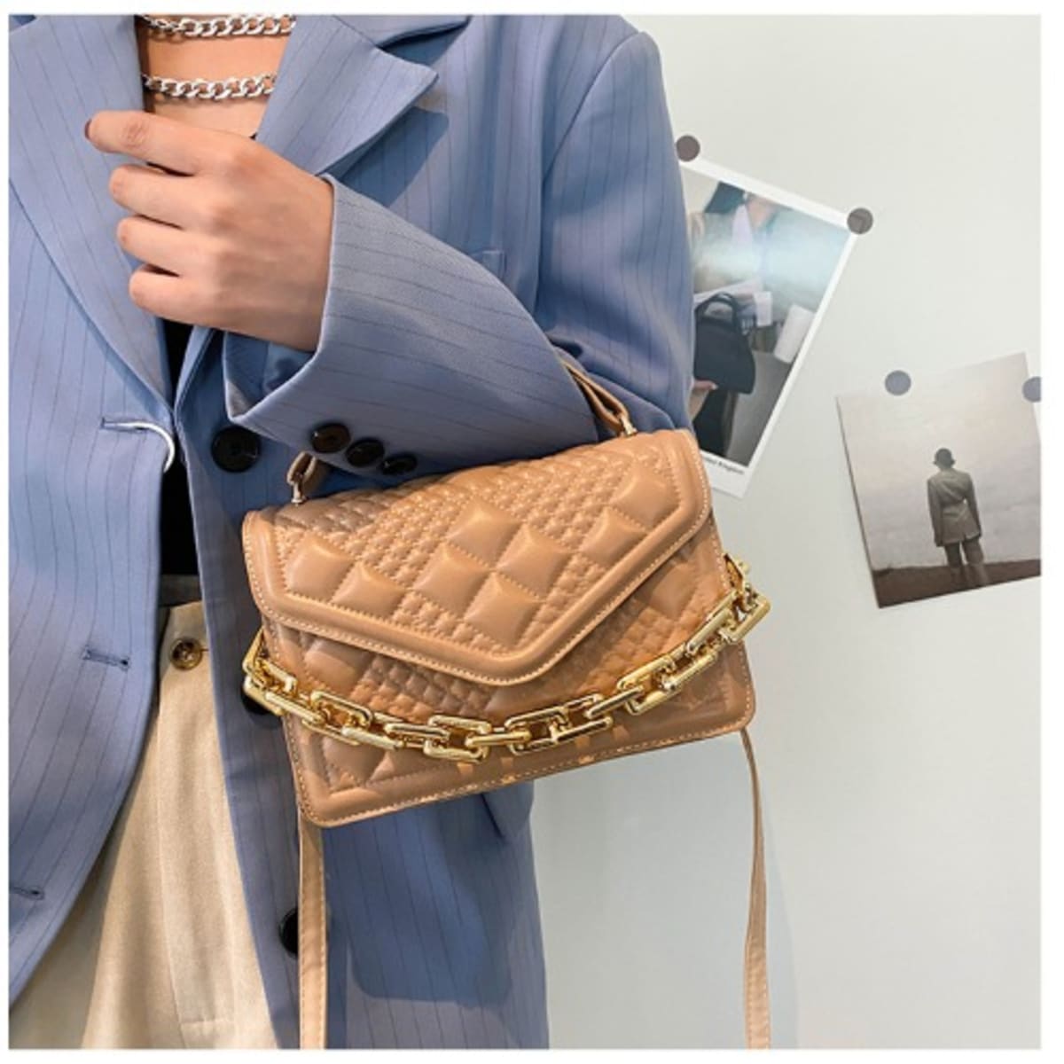 Whitney small petal quilted leather convertible clearance shoulder bag