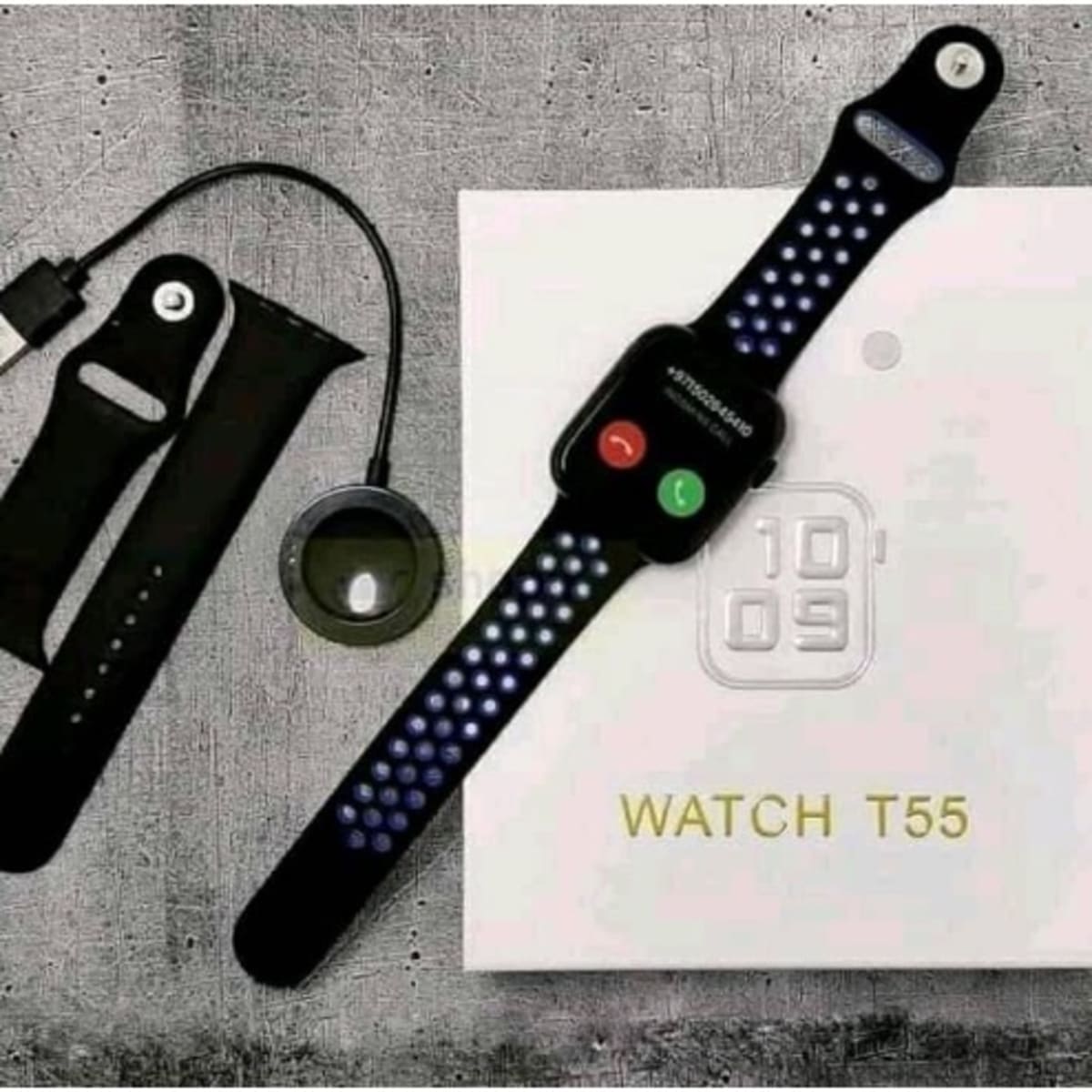 T55 smart watch belt sales
