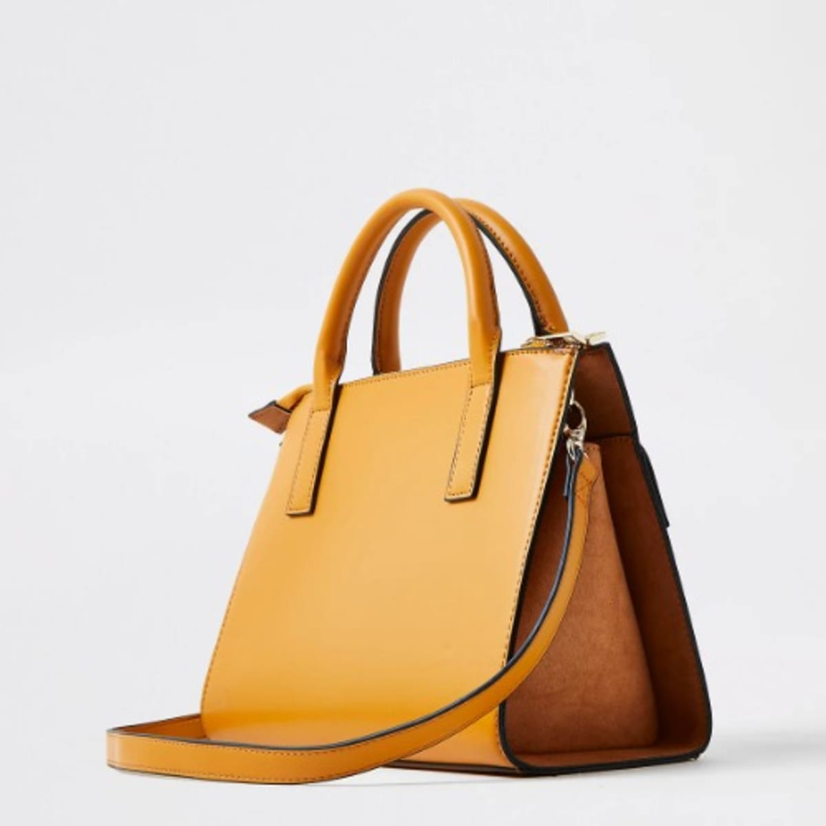 Ri Stud Tote Bag Mustard