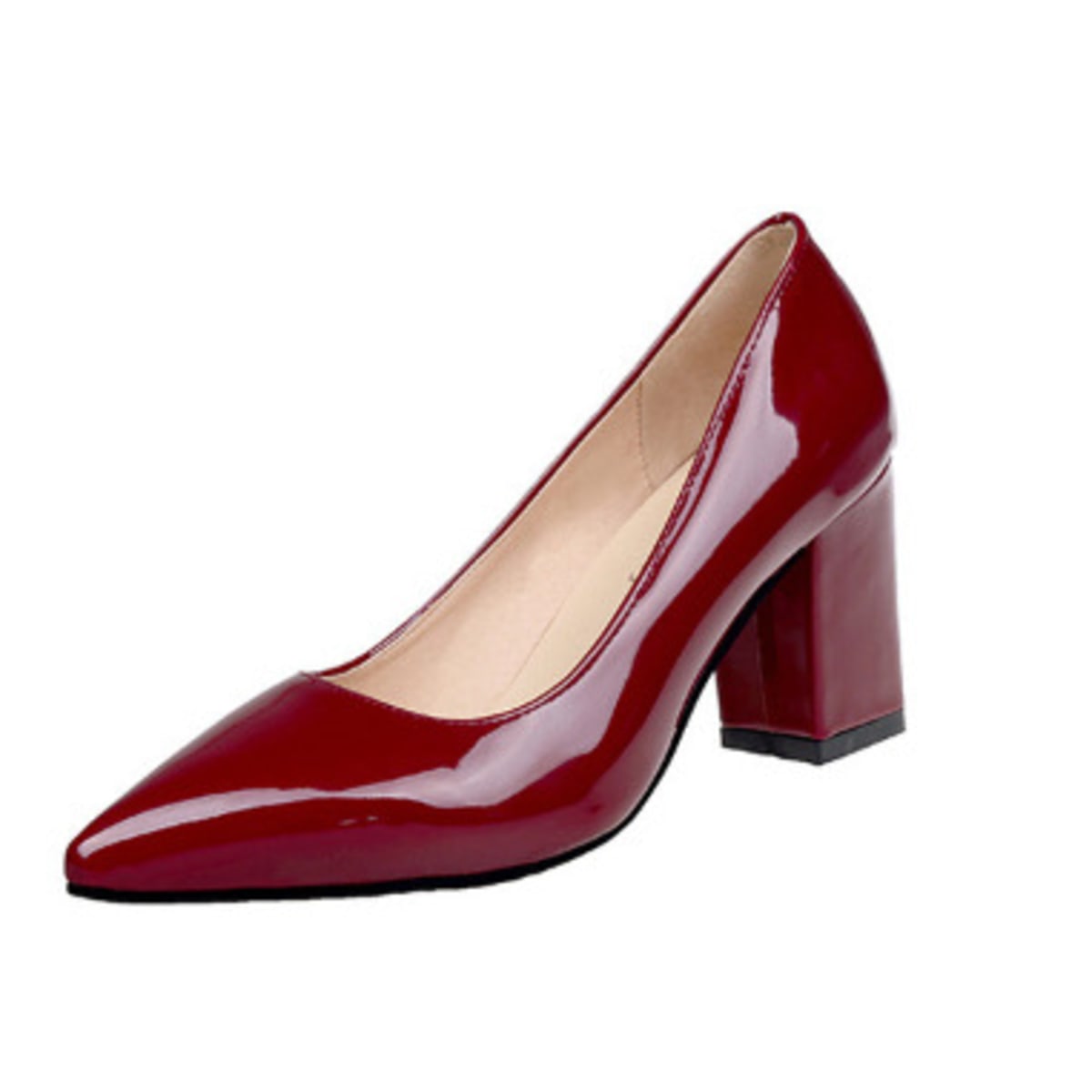 Wine patent shoes outlet