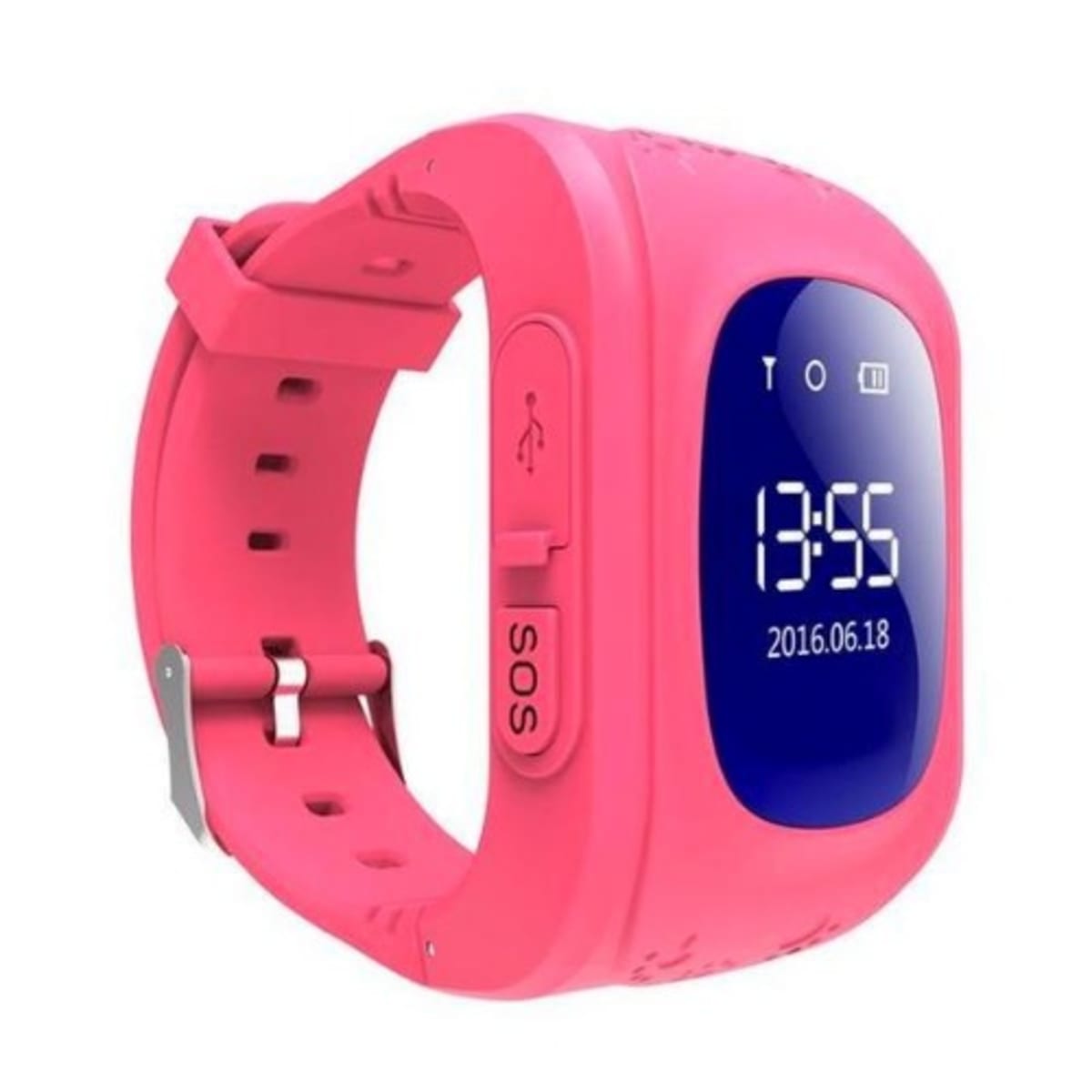 Q50 kids oled display top gps smart watch telephone