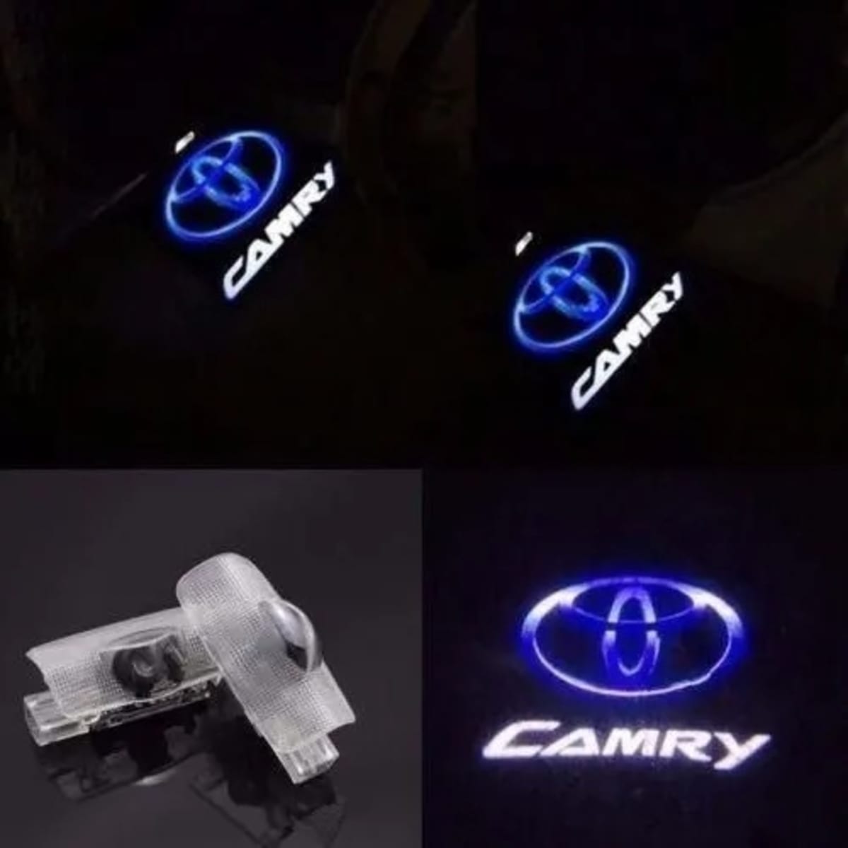Toyota door hot sale logo lights
