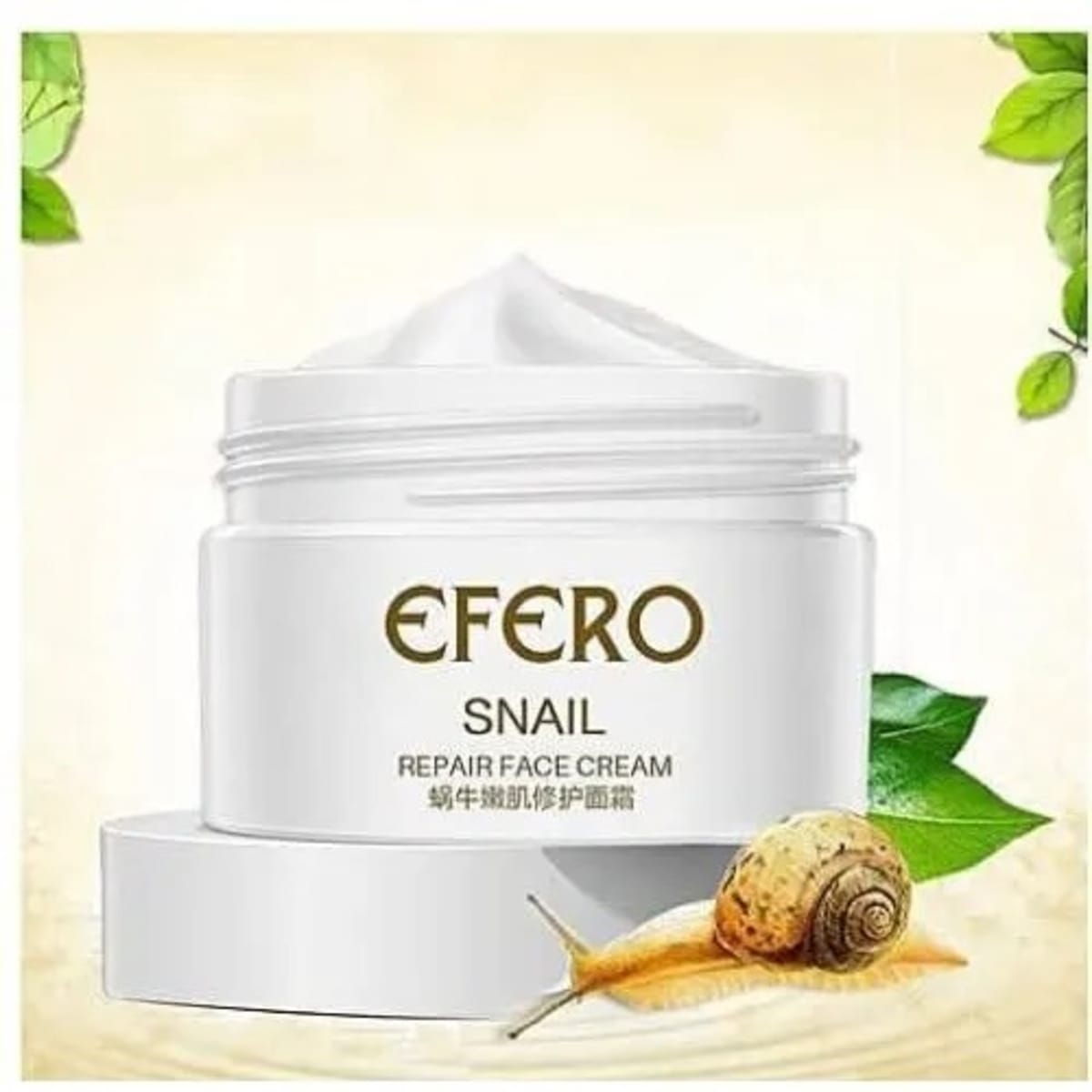 Efero Snail Face Cream Moisturizing Anti Aging Treatment