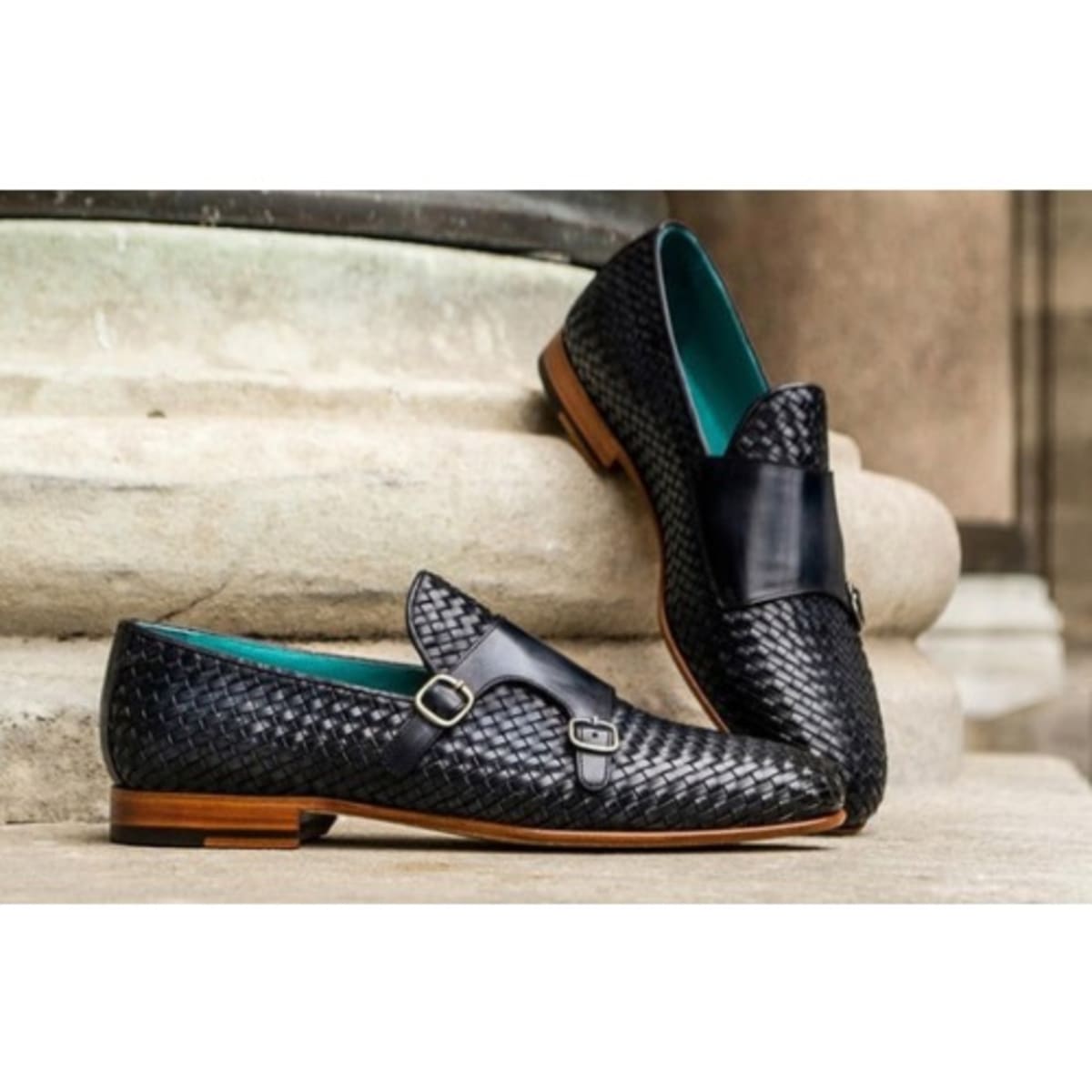 Real store snakeskin loafers