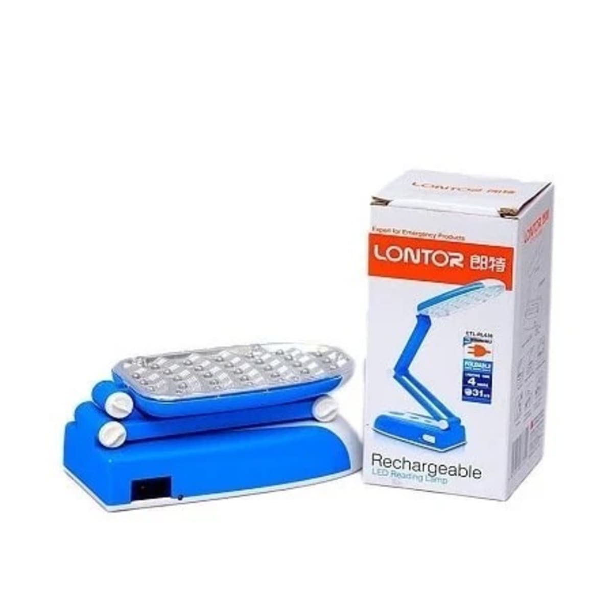 Lontor rechargeable outlet lamp battery