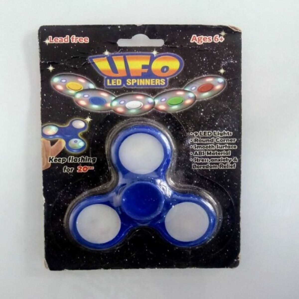 UFO Led Fidget Spinner Blue Konga Online Shopping