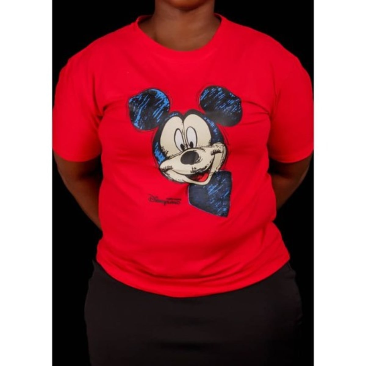Ladies Round Neck Polo Red Konga Online Shopping