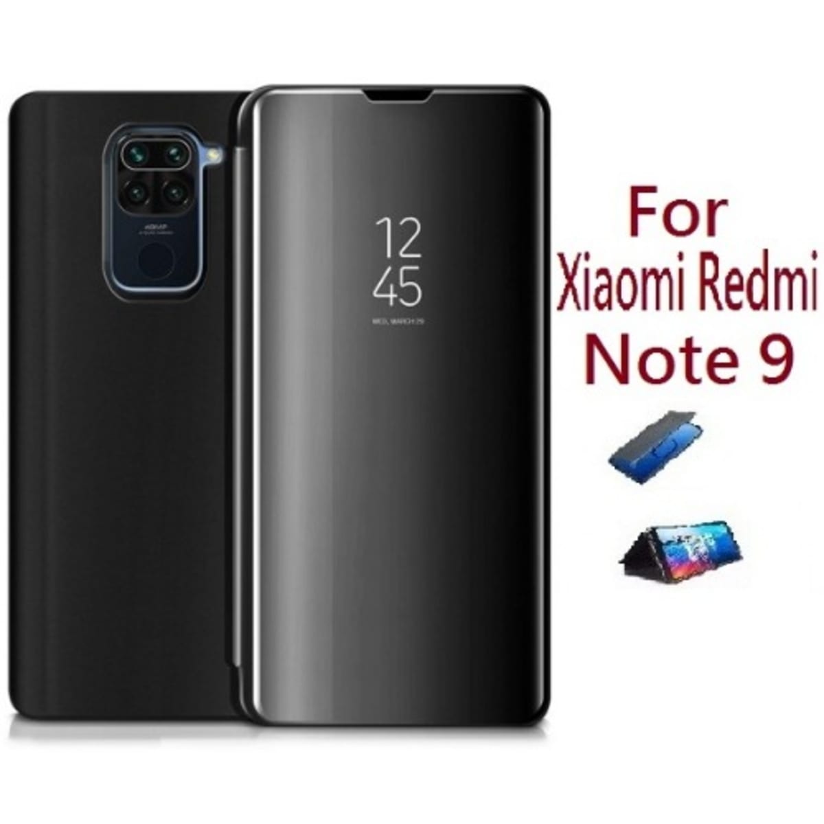 Redmi note 9 flip cover deals