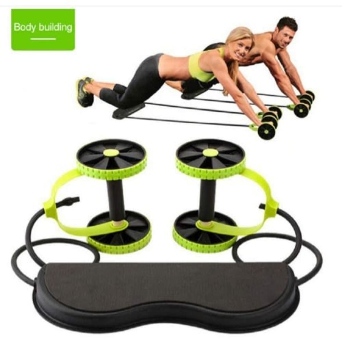 Abdominal Trainers Double Ab Roller Wheel Fitness Konga Online