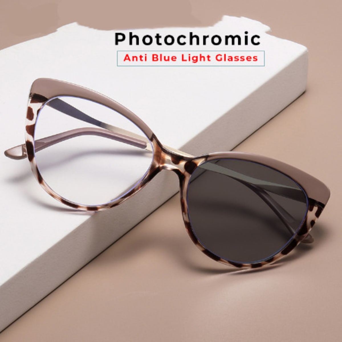 Blue light photochromic glasses on sale