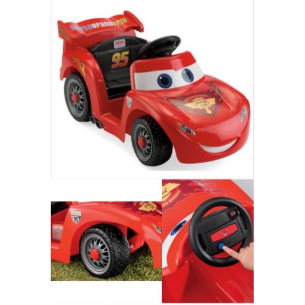 Fisher-Price Lil Lightning McQueen Battery Operated Riding Toy