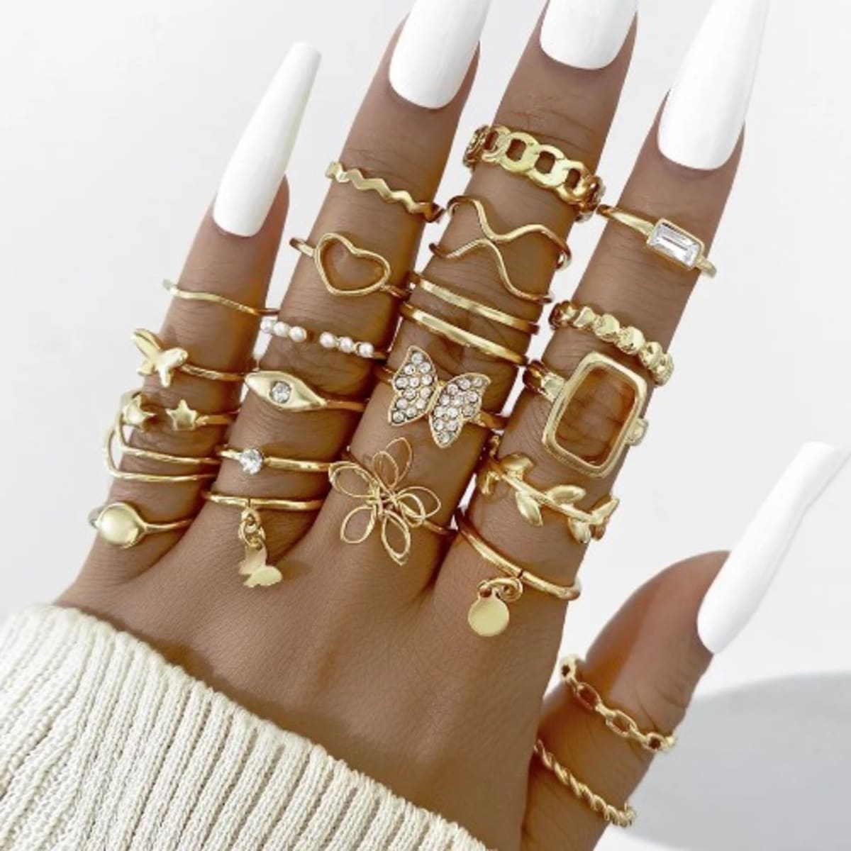 Knuckle Rings Set 23pcs Konga Online Shopping