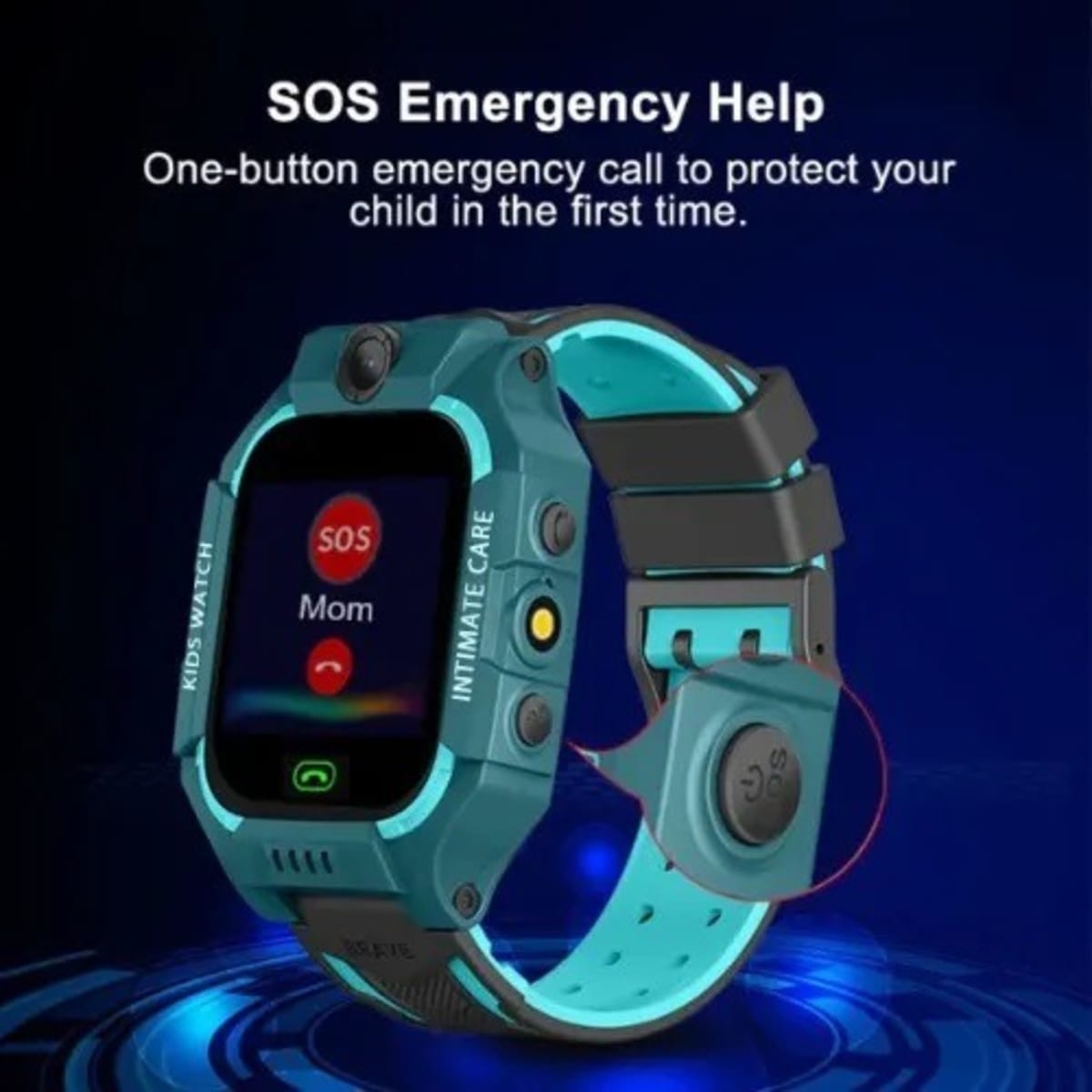 Gps kid tracker 2025 smart wristwatch sim card