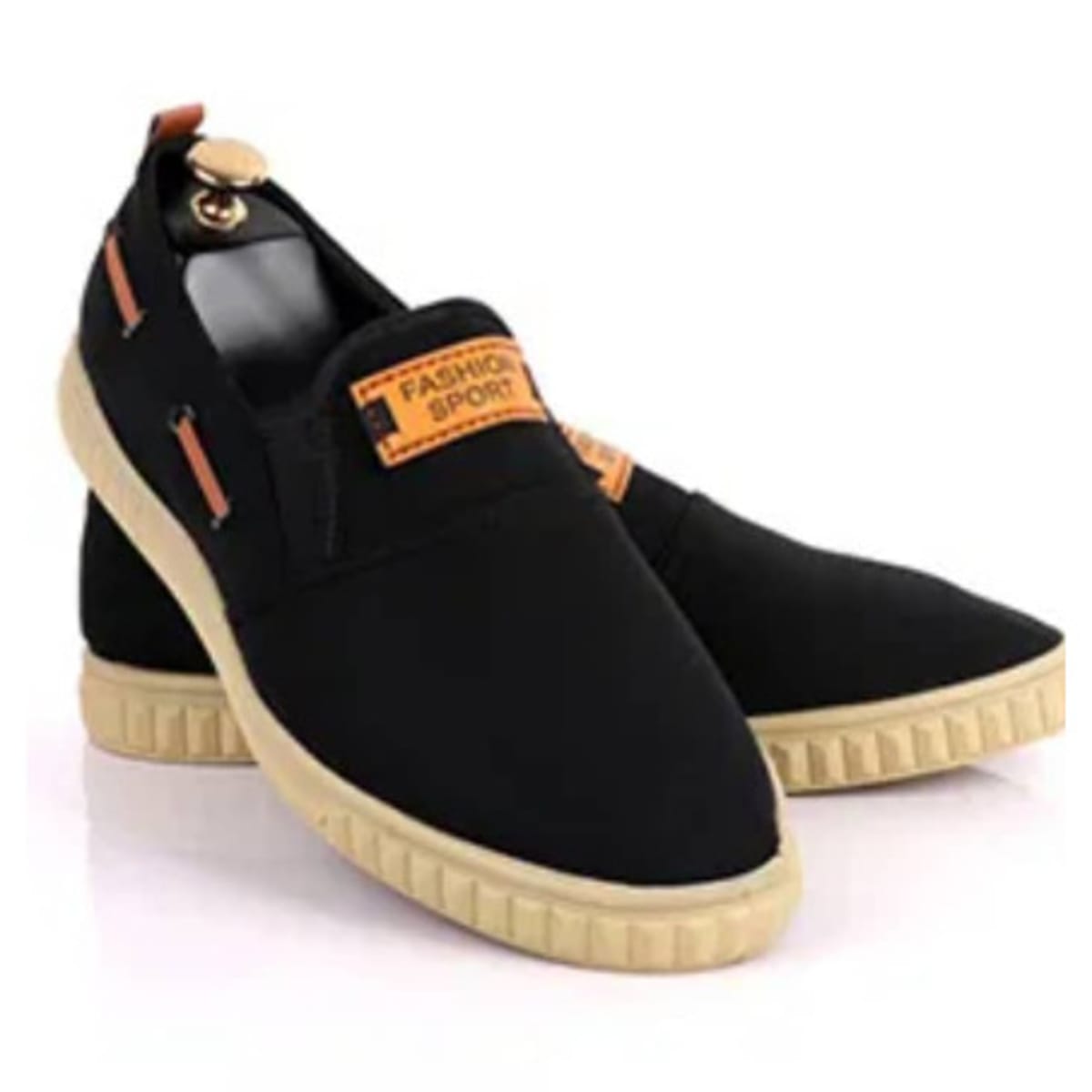 Unisex Flat Canvas Shoe Black Konga Online Shopping