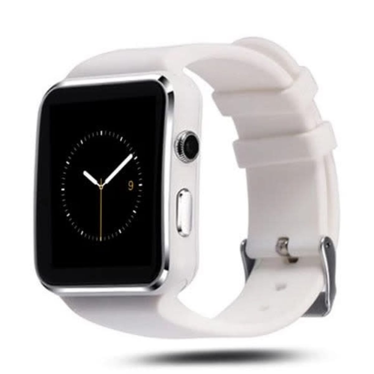 Smartwatch with side camera clearance