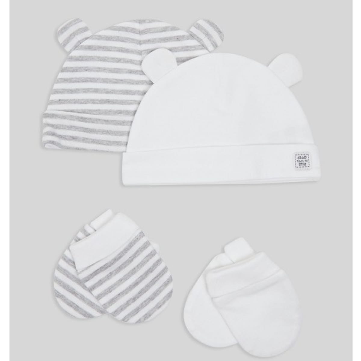Designer baby hat and mittens outlet