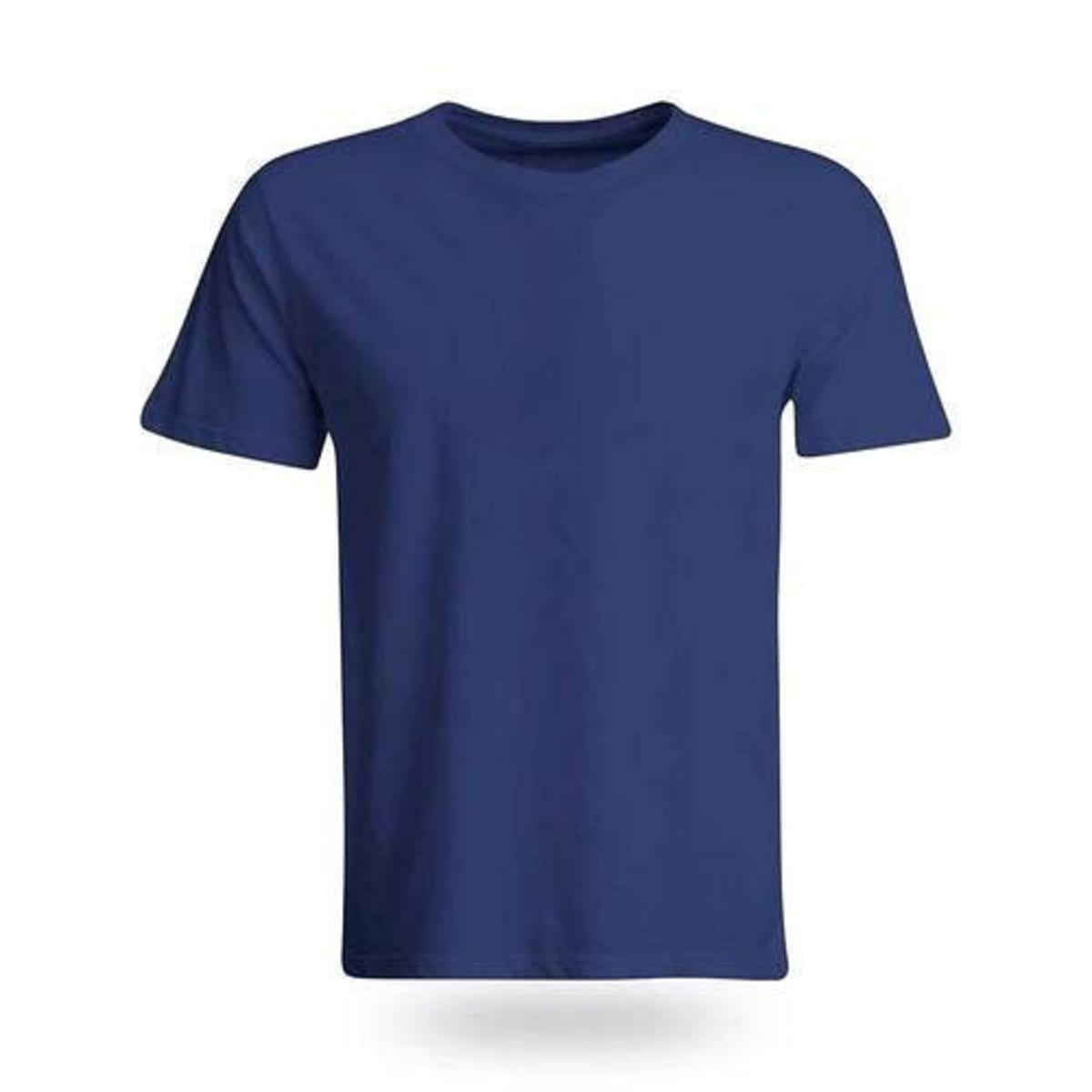 Blue round neck shirt hotsell