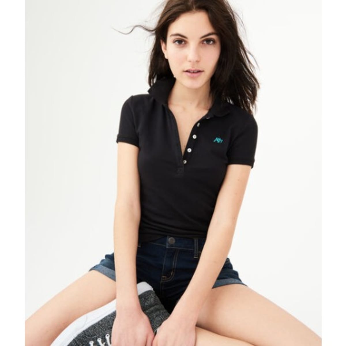 Aeropostale A87 Piqu Polo Black Konga Online Shopping