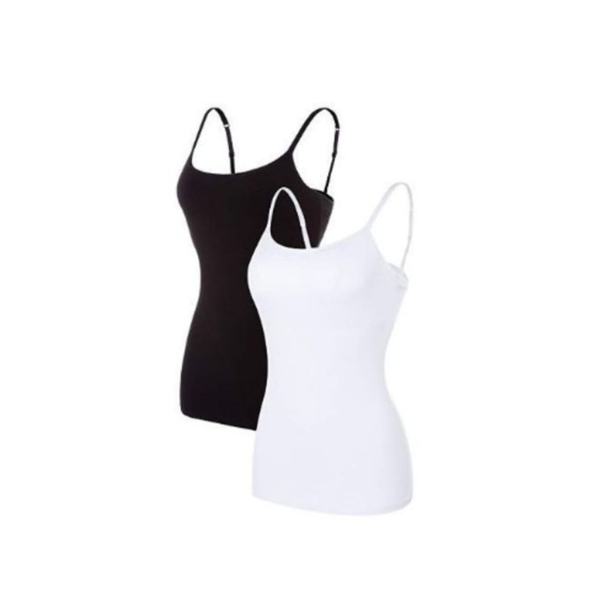 Fashion Ladies Cotton Camisole - Black And White (2 Sets)