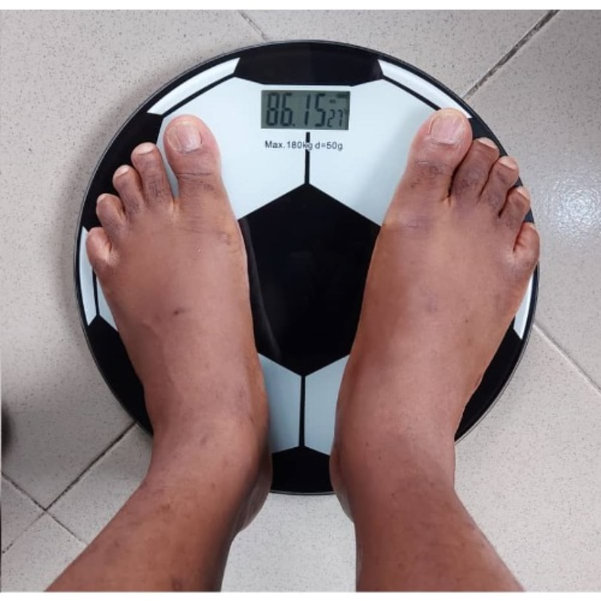 Digital Bathroom Scale for Body Weight, Precision Weighing Scale Step on  Tech