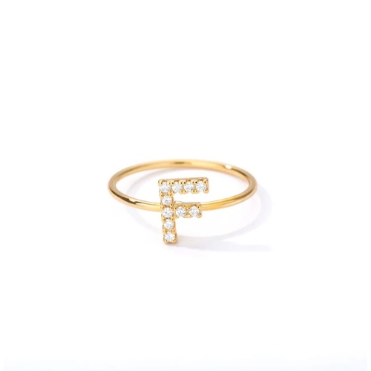 Letter f clearance ring