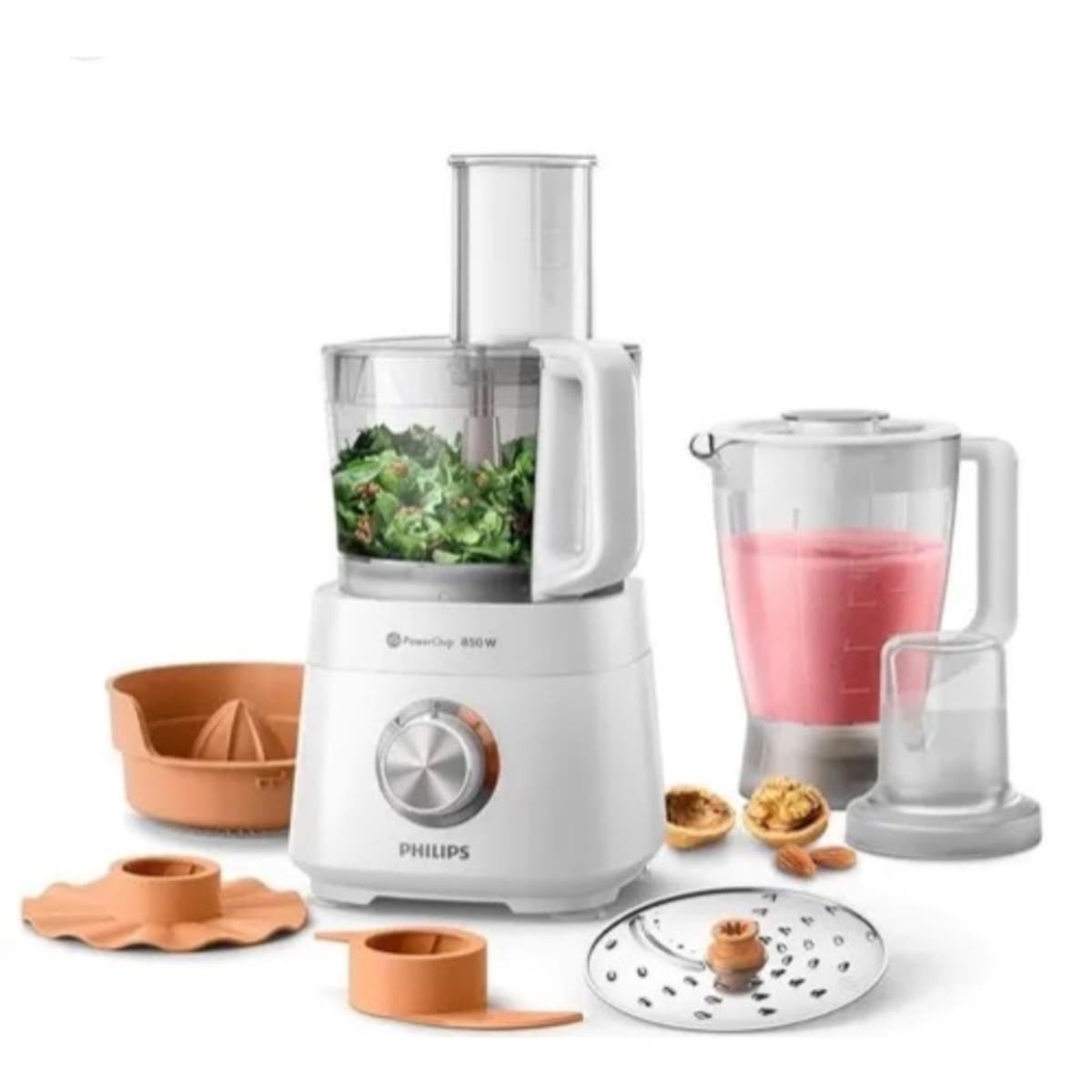 spot Mule passionate Philips Viva Collection Compact Food Processor - 800W HR7520-01 - White -  1L | Konga Online Shopping