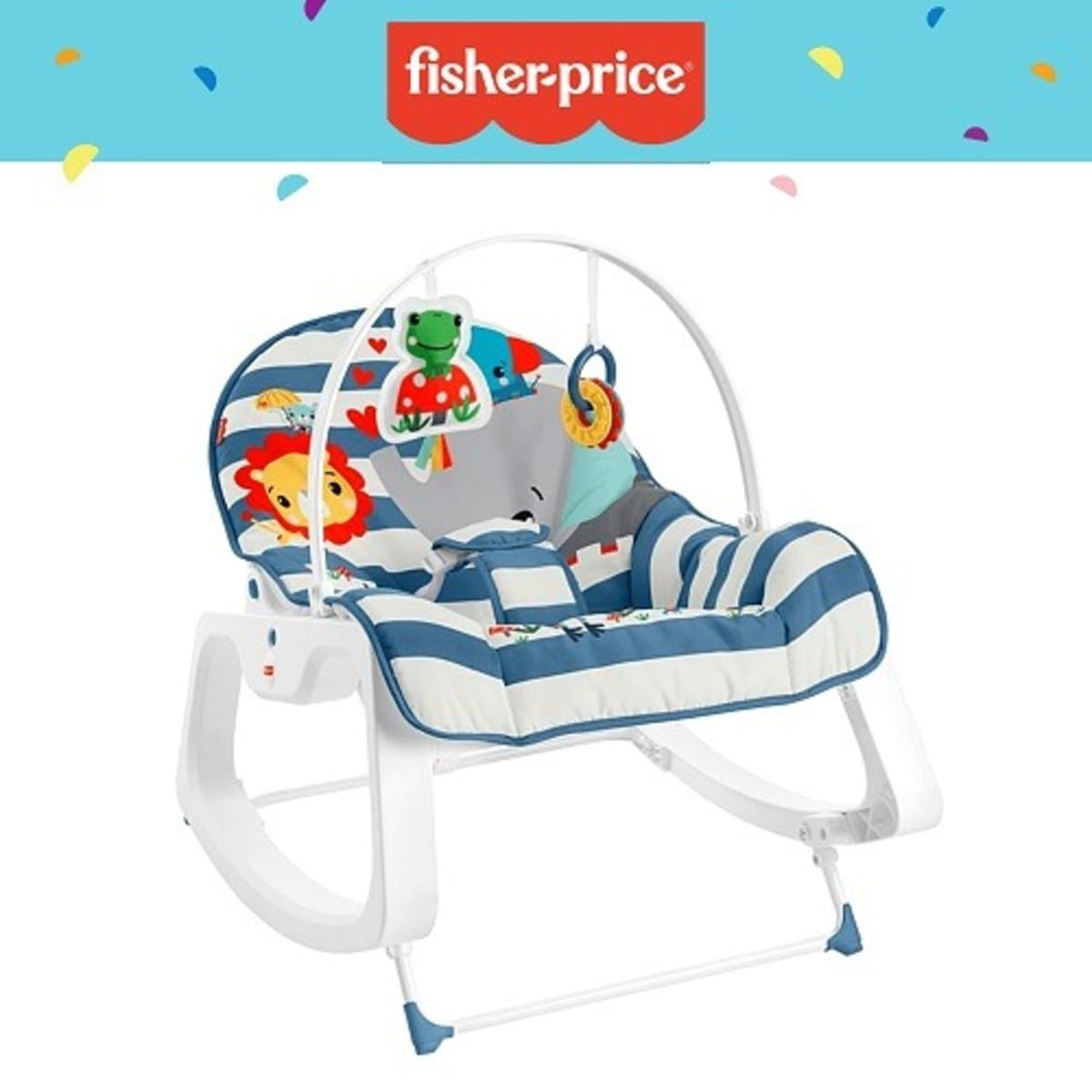 Fisher price bouncer and rocker sales