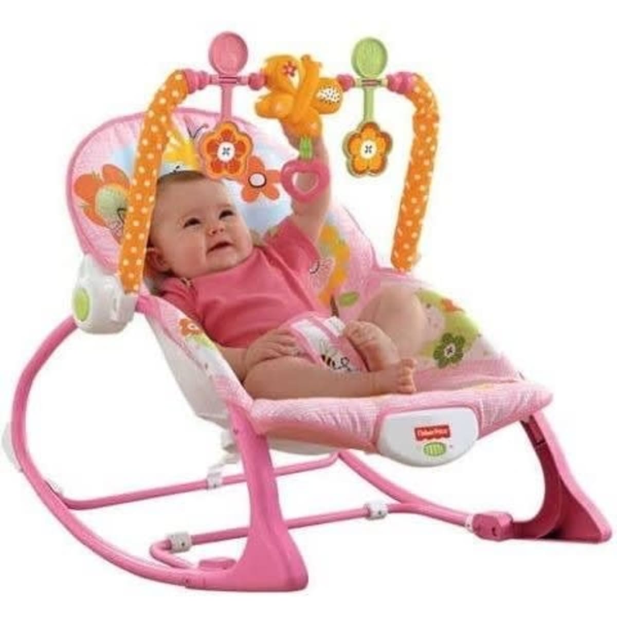 Fisher price pink bunny infant to toddler rocker new arrivals