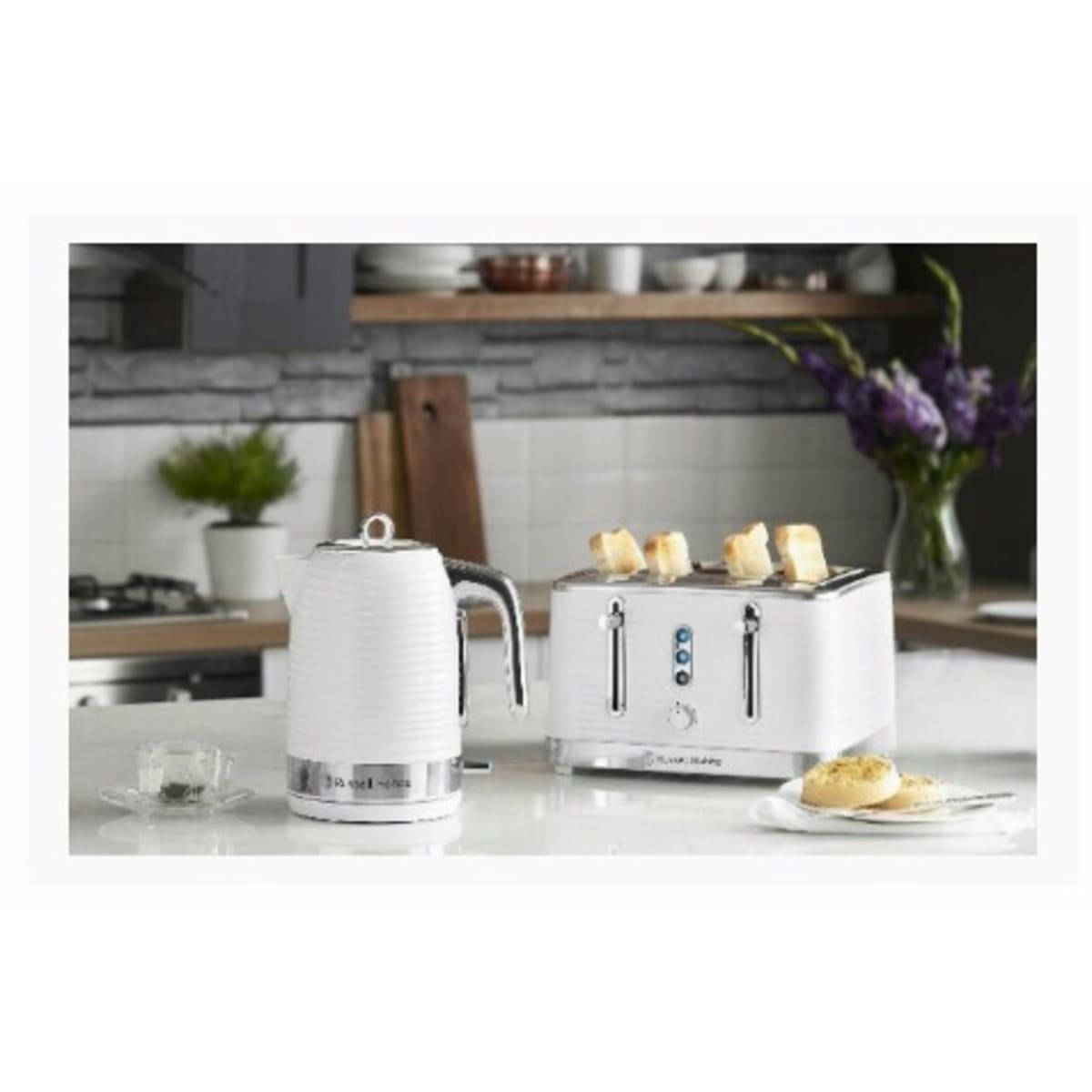 Russell Hobbs Inspire White Kettle