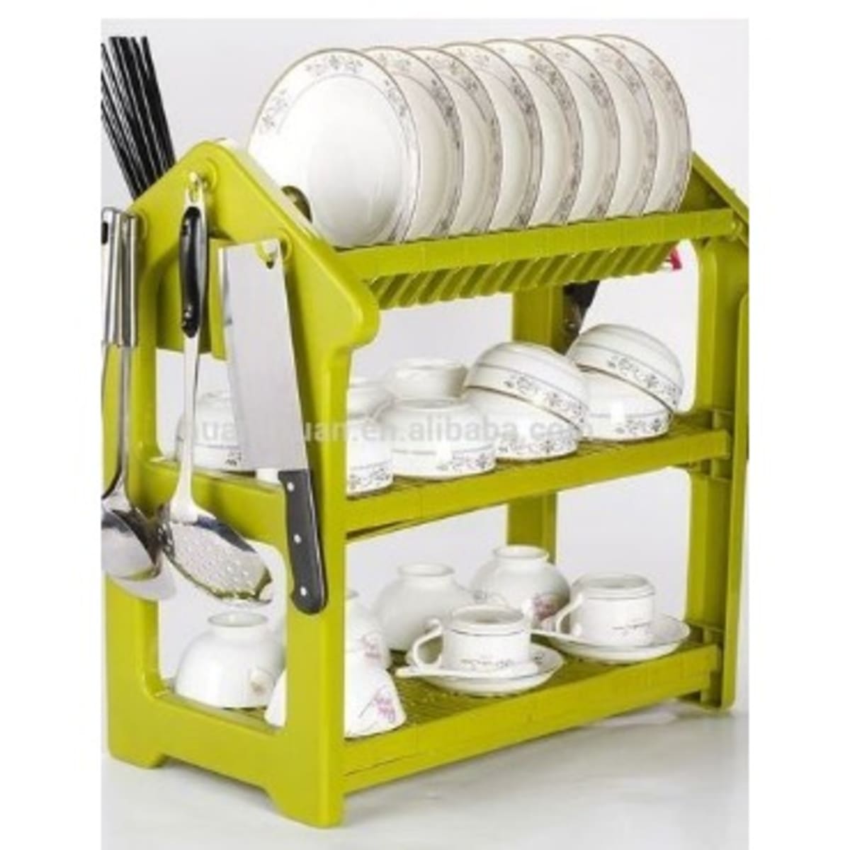3 tier deals plate rack