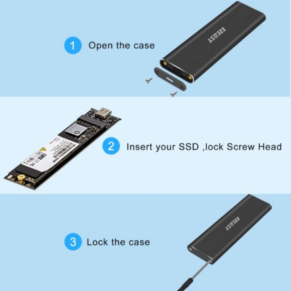 Usb to online nvme adapter