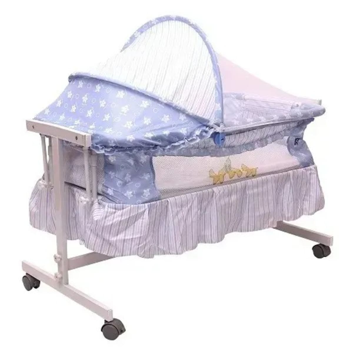 Baby Bed With Rocker Blue Konga Online Shopping