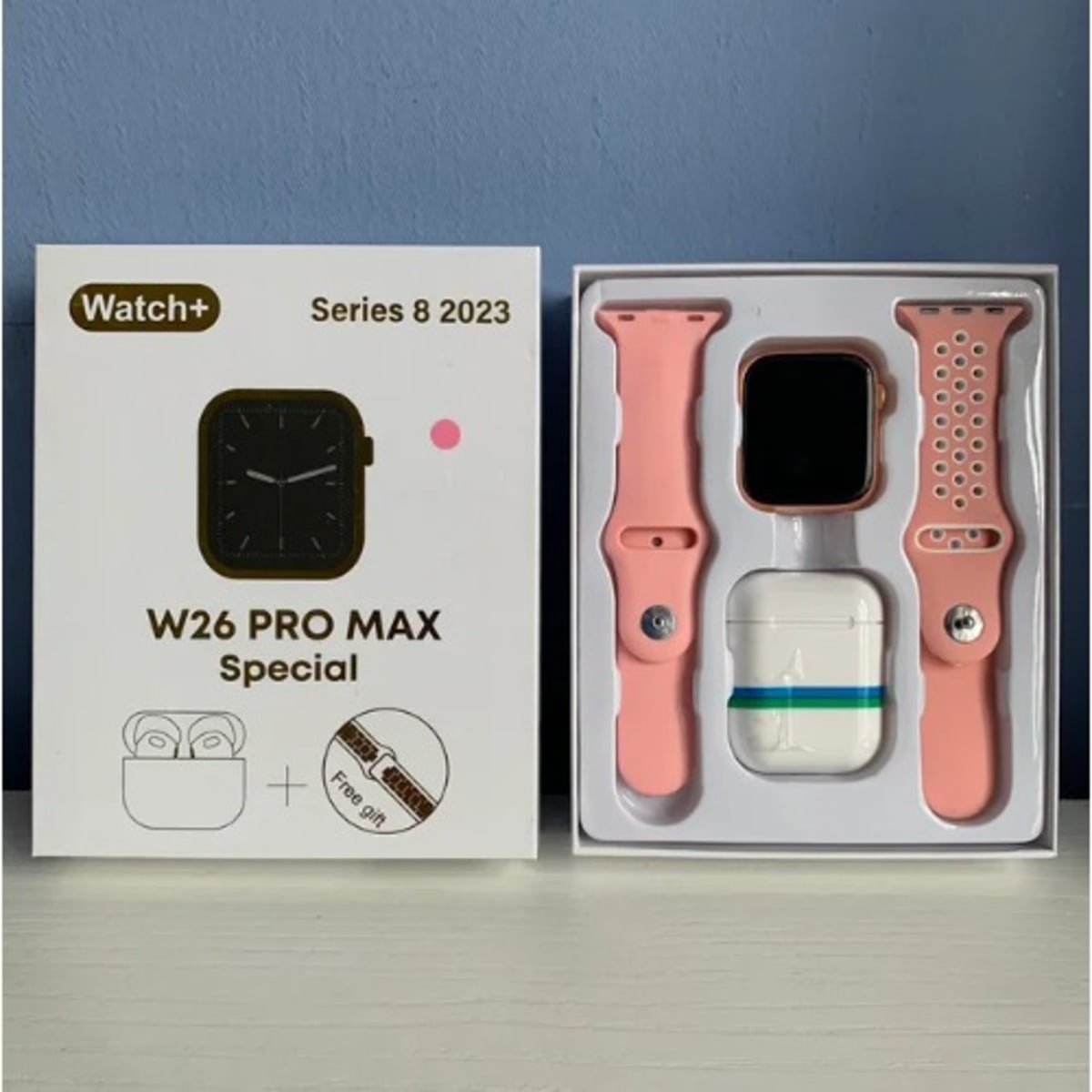 W26 smart watch 2025 display