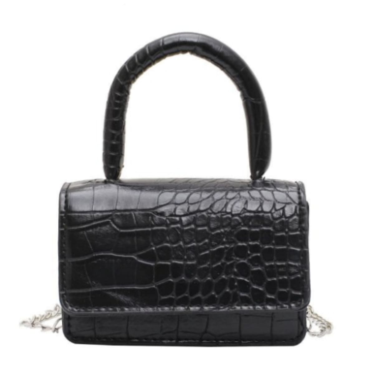 Girls black handbag top
